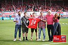 The official jersey handover The official jersey handover