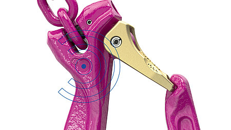 RUD Bauteil mit integriertem RFID-Transponder zur digitalen Identifikation und Rückverfolgbarkeit.