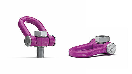 RUD ACP-TURNADO Anschlagpunkt – selbstpositionierend für maximale Sicherheit beim Heben schwerer Lasten.