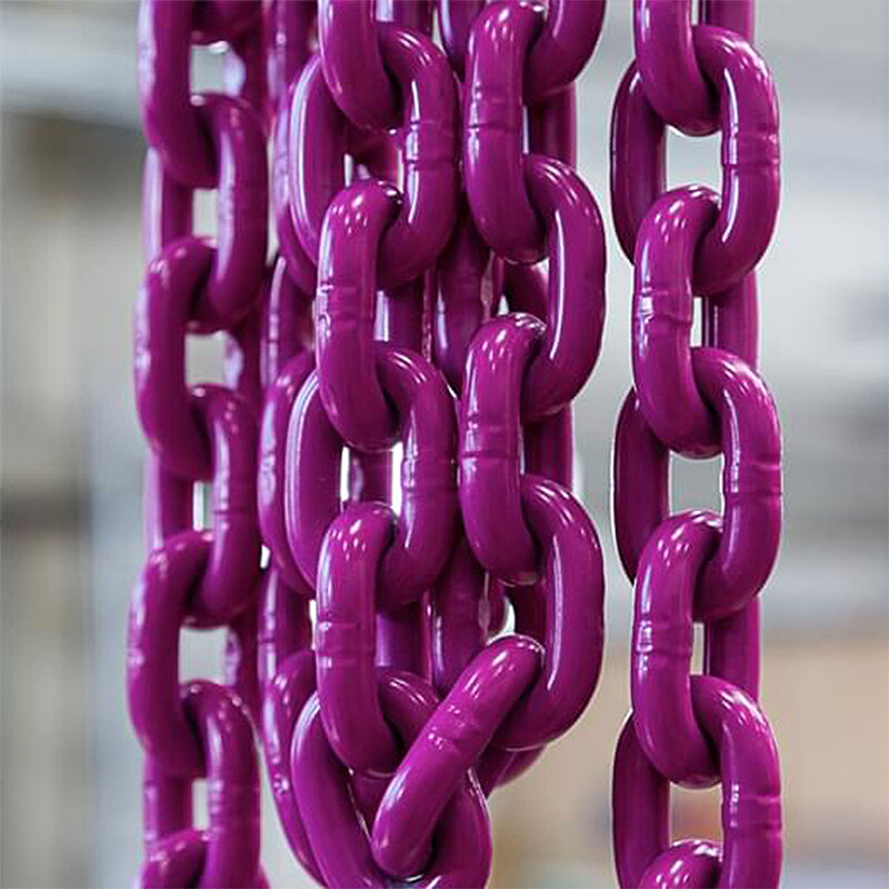 Detailansicht einer RUD ICE-Kette.