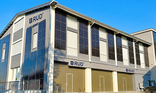 Darstellung des Firmengebäudes von RUD Lifting Schweiz AG
