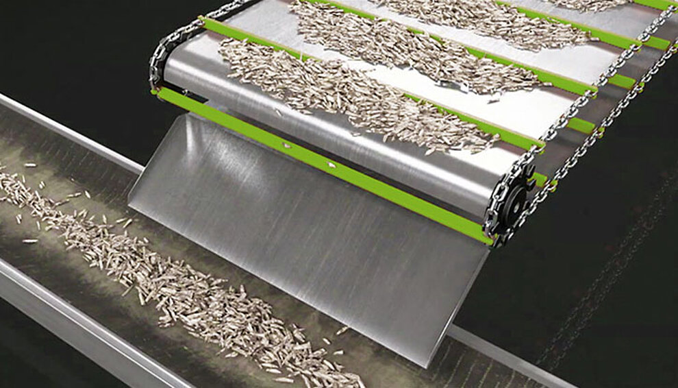 Scraper chain top
