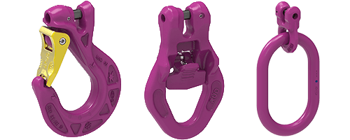 Verschiedene RUD Verbindungselemente