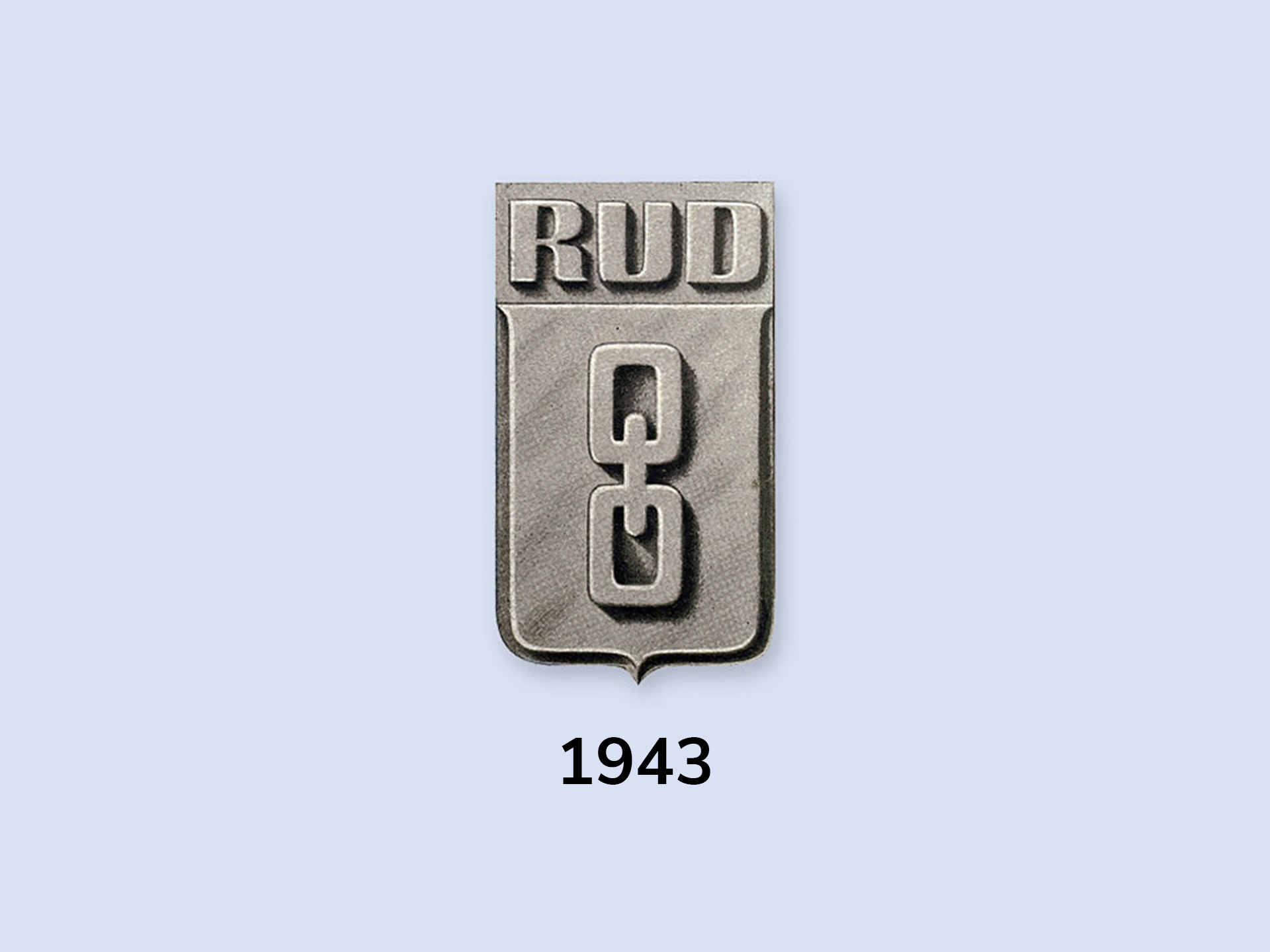 Historisches RUD-Logo von 1943.