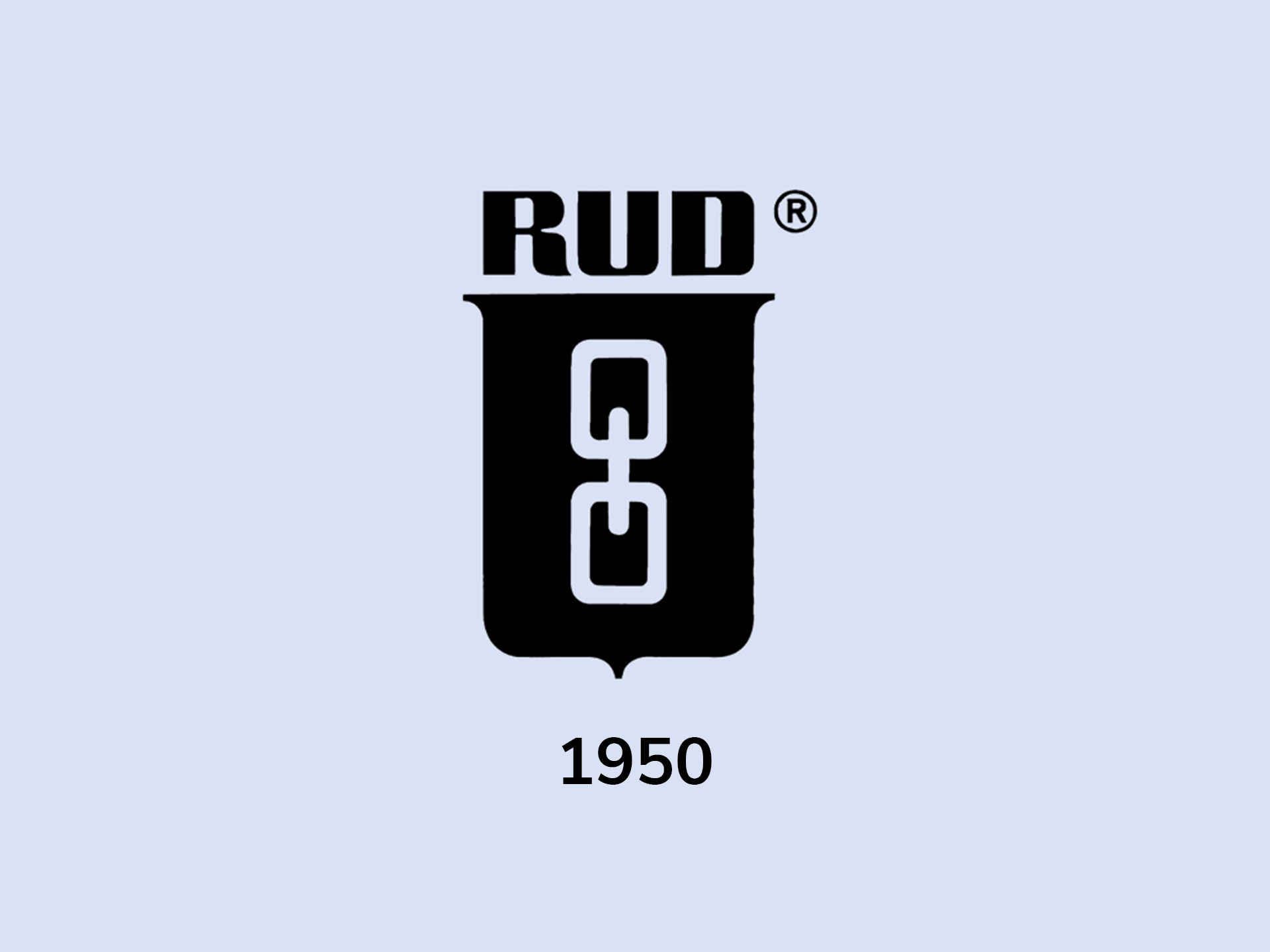 Historisches RUD-Logo von 1950.