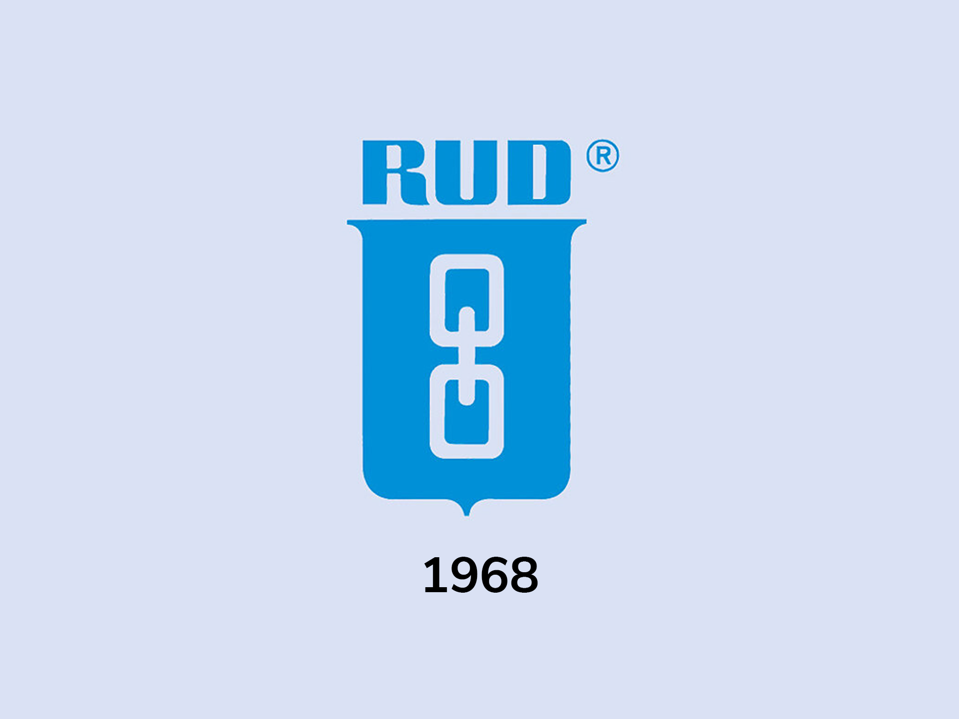 Historisches RUD-Logo von 1968.